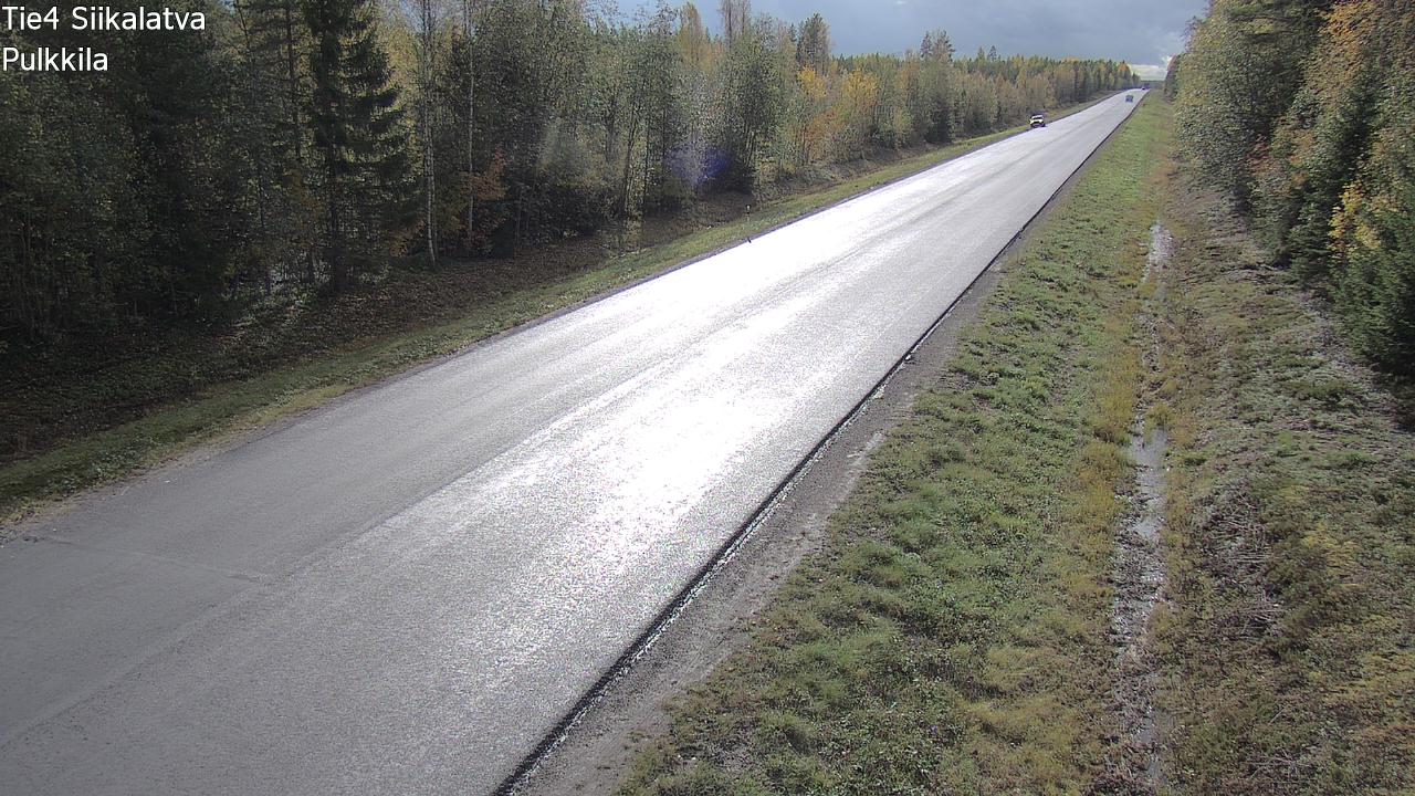 Weather Camera Image Road 4 Siikalatva, Pulkkila, Siikalatva, Pohjois-Pohjanmaa