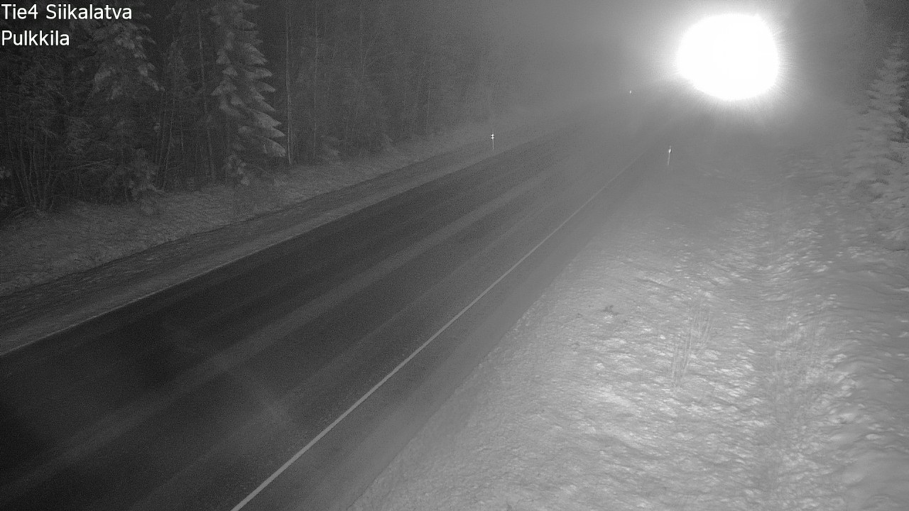 Weather Camera Image Väg 4 Siikalatva, Pulkkila, Siikalatva, Pohjois-Pohjanmaa