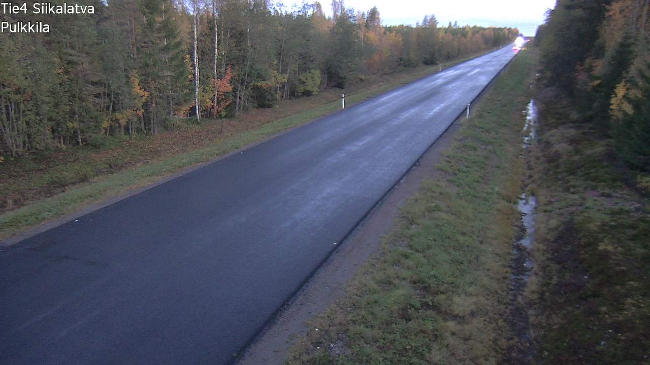 Weather Camera Image Road 4 Siikalatva, Pulkkila, Siikalatva, Pohjois-Pohjanmaa