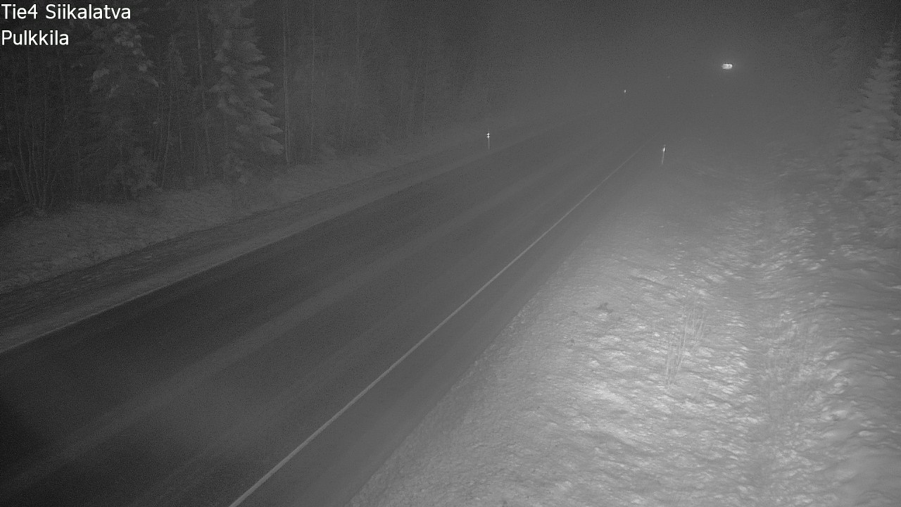 Weather Camera Image Väg 4 Siikalatva, Pulkkila, Siikalatva, Pohjois-Pohjanmaa