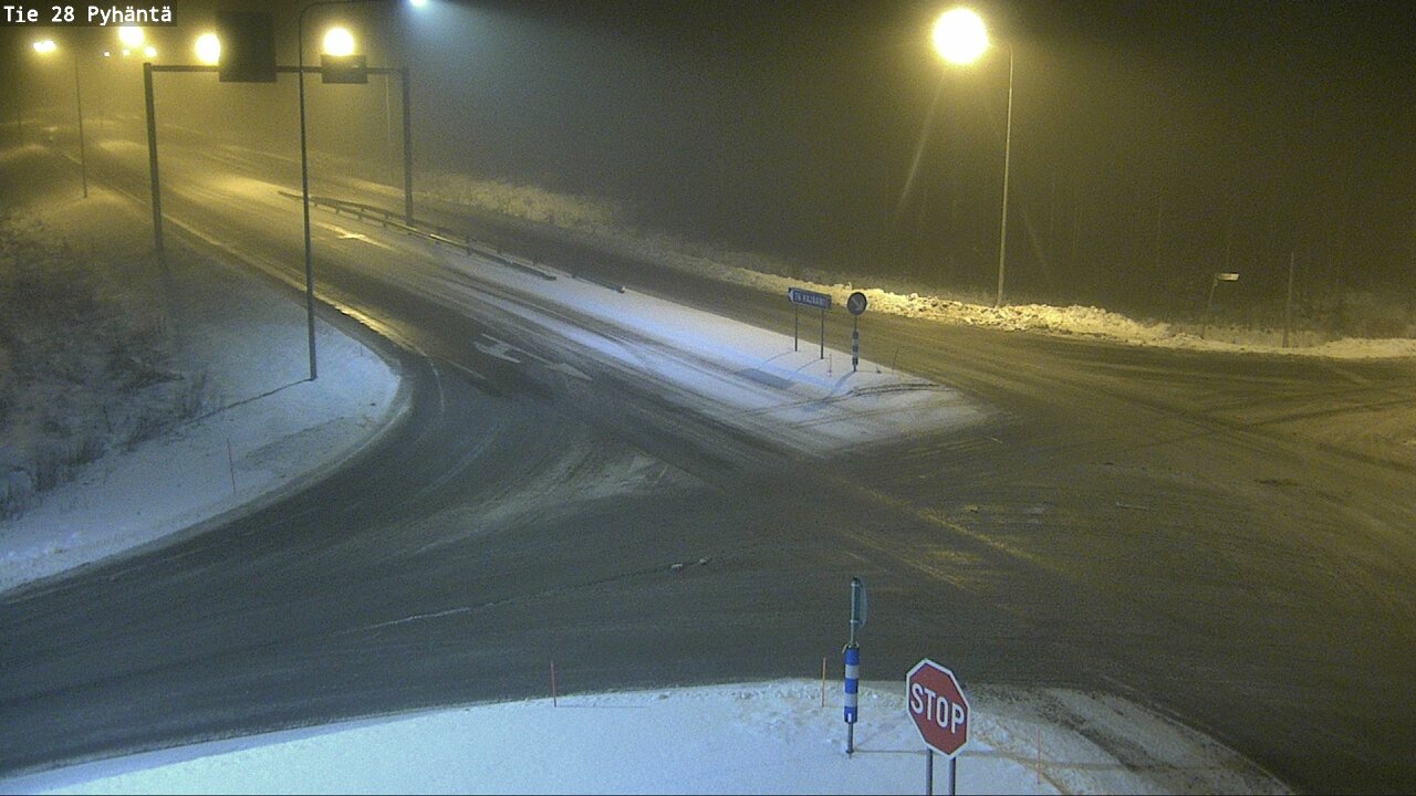 Kelikamerat Kuva Tie 28 Pyhäntä, Pyhäntä, Pohjois-Pohjanmaa
