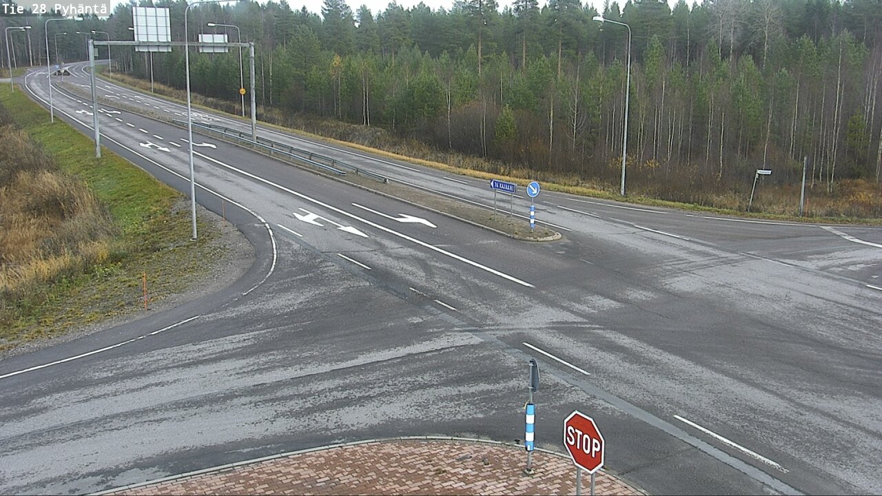 Kelikamerat Kuva Tie 28 Pyhäntä, Pyhäntä, Pohjois-Pohjanmaa