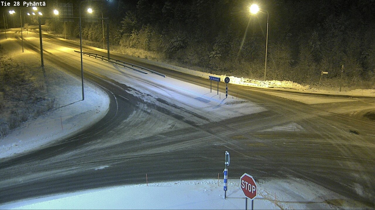 Kelikamerat Kuva Tie 28 Pyhäntä, Pyhäntä, Pohjois-Pohjanmaa