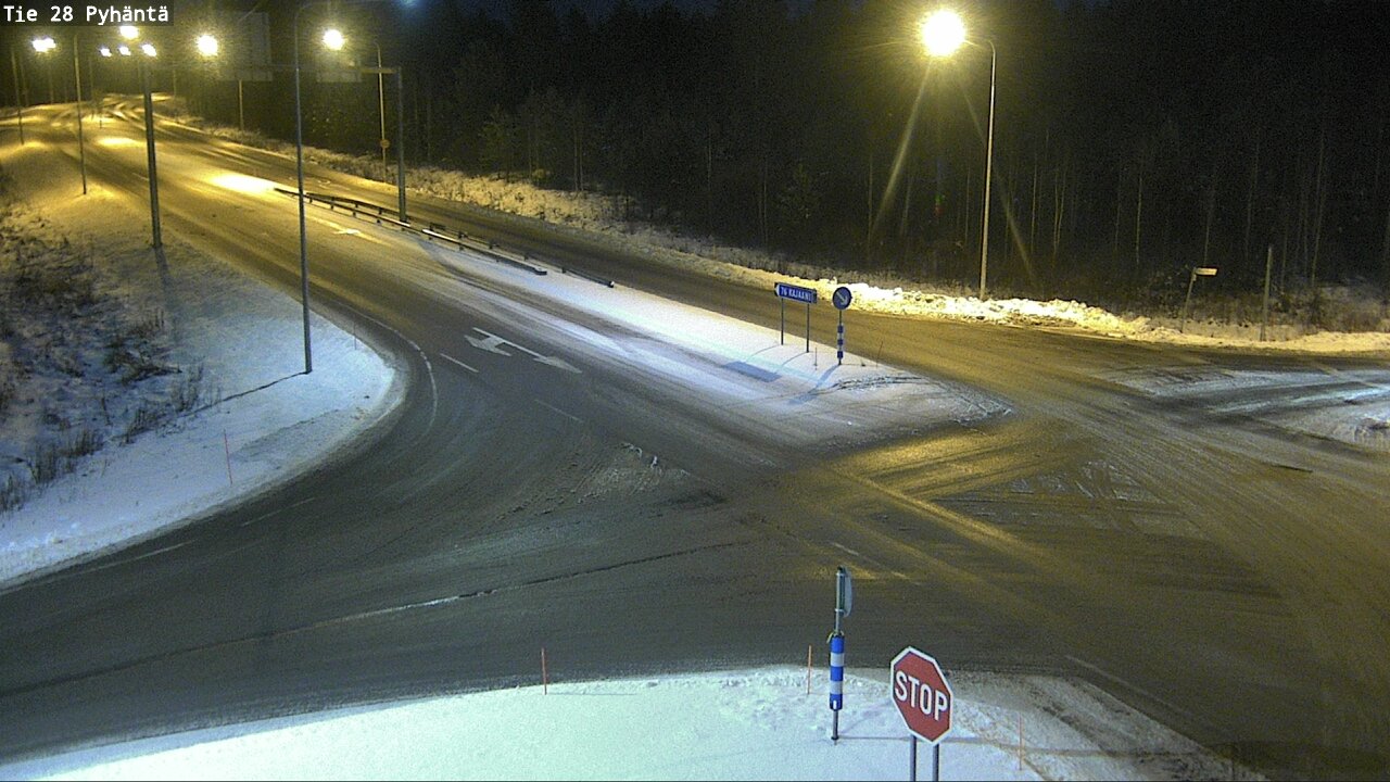 Kelikamerat Kuva Tie 28 Pyhäntä, Pyhäntä, Pohjois-Pohjanmaa