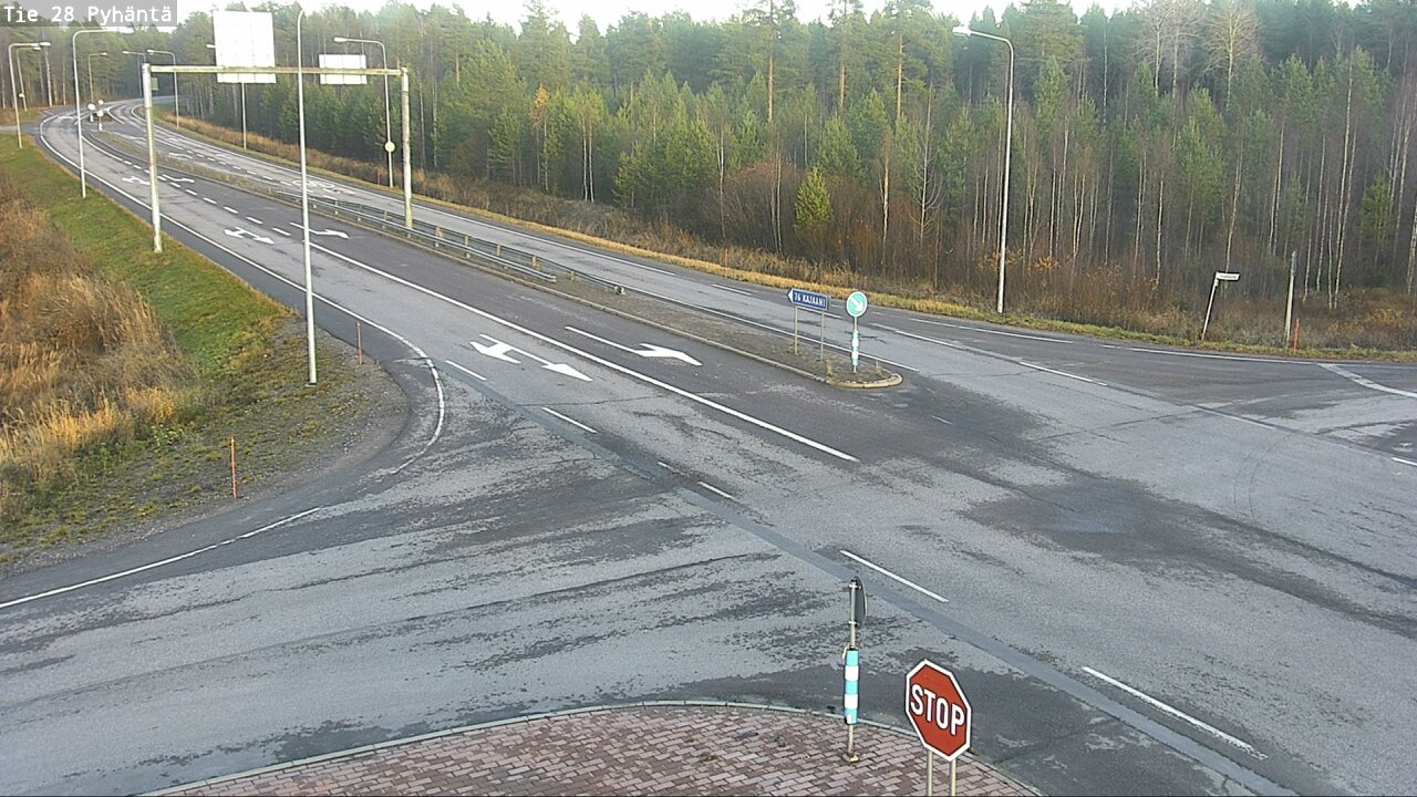 Kelikamerat Kuva Tie 28 Pyhäntä, Pyhäntä, Pohjois-Pohjanmaa