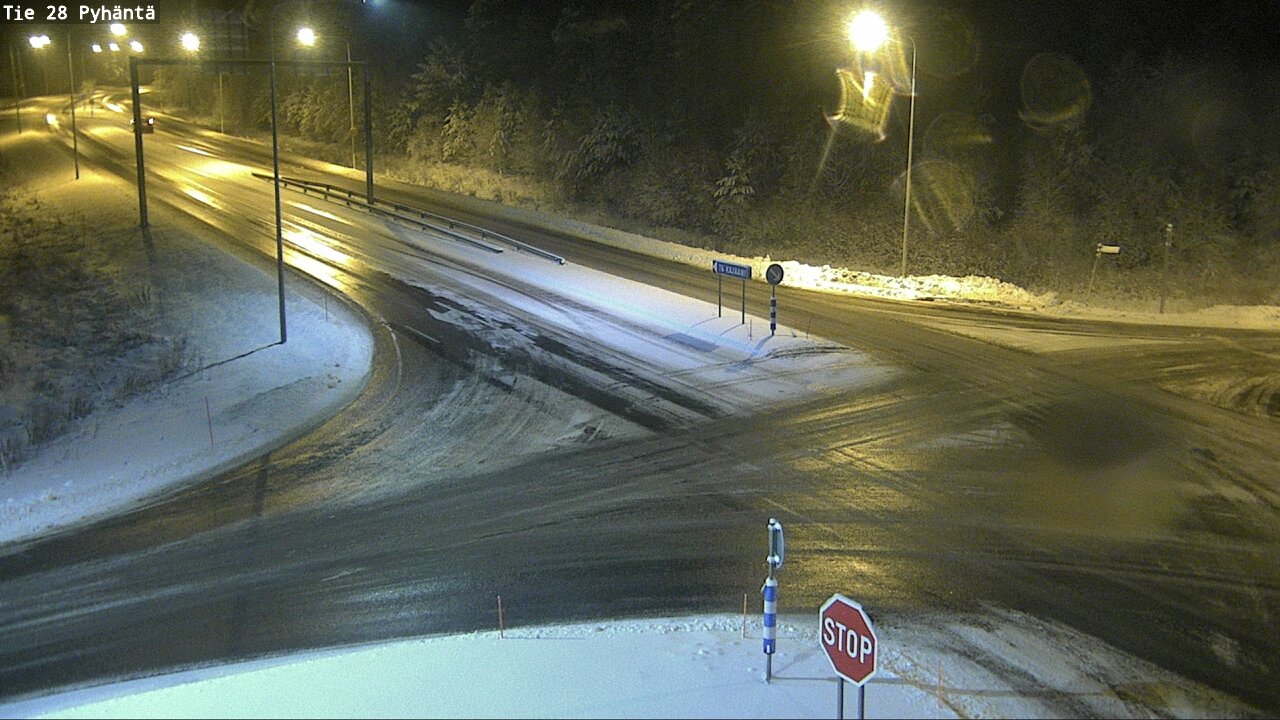 Kelikamerat Kuva Tie 28 Pyhäntä, Pyhäntä, Pohjois-Pohjanmaa