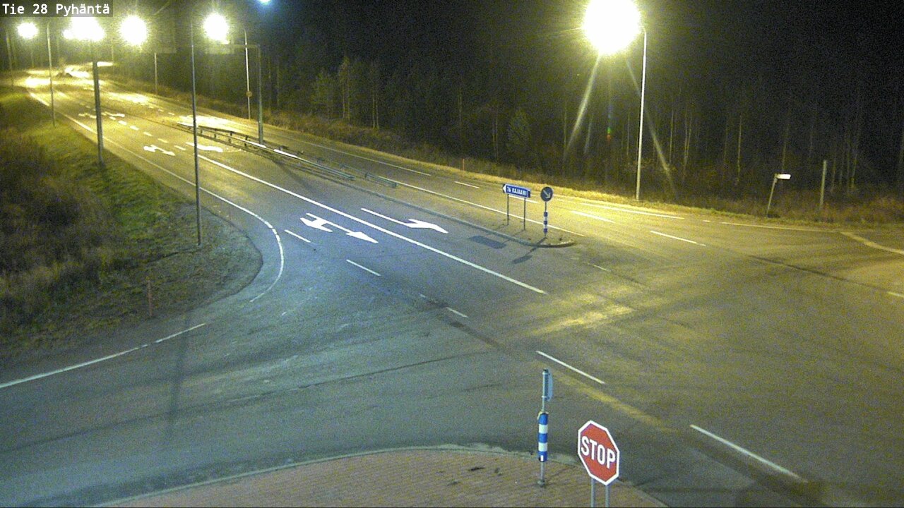 Kelikamerat Kuva Tie 28 Pyhäntä, Pyhäntä, Pohjois-Pohjanmaa