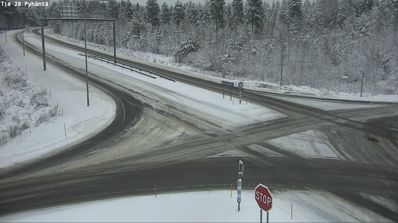 Kelikamerat Kuva Tie 28 Pyhäntä, Pyhäntä, Pohjois-Pohjanmaa