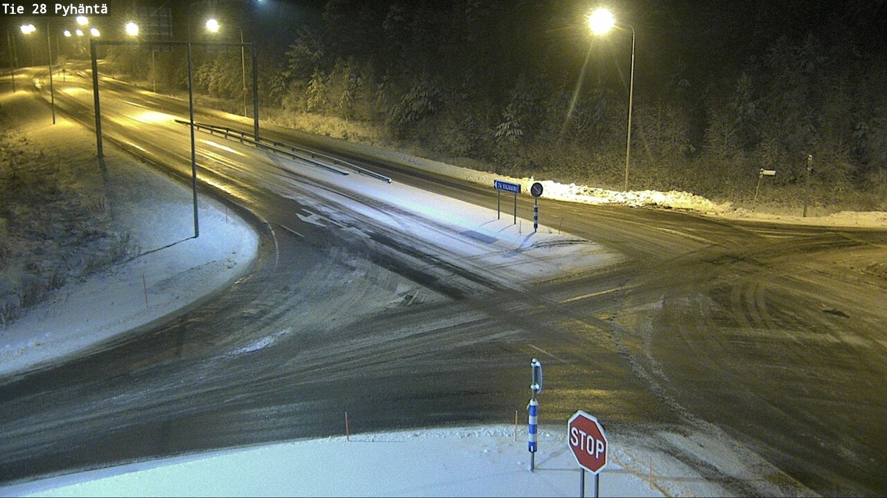 Kelikamerat Kuva Tie 28 Pyhäntä, Pyhäntä, Pohjois-Pohjanmaa