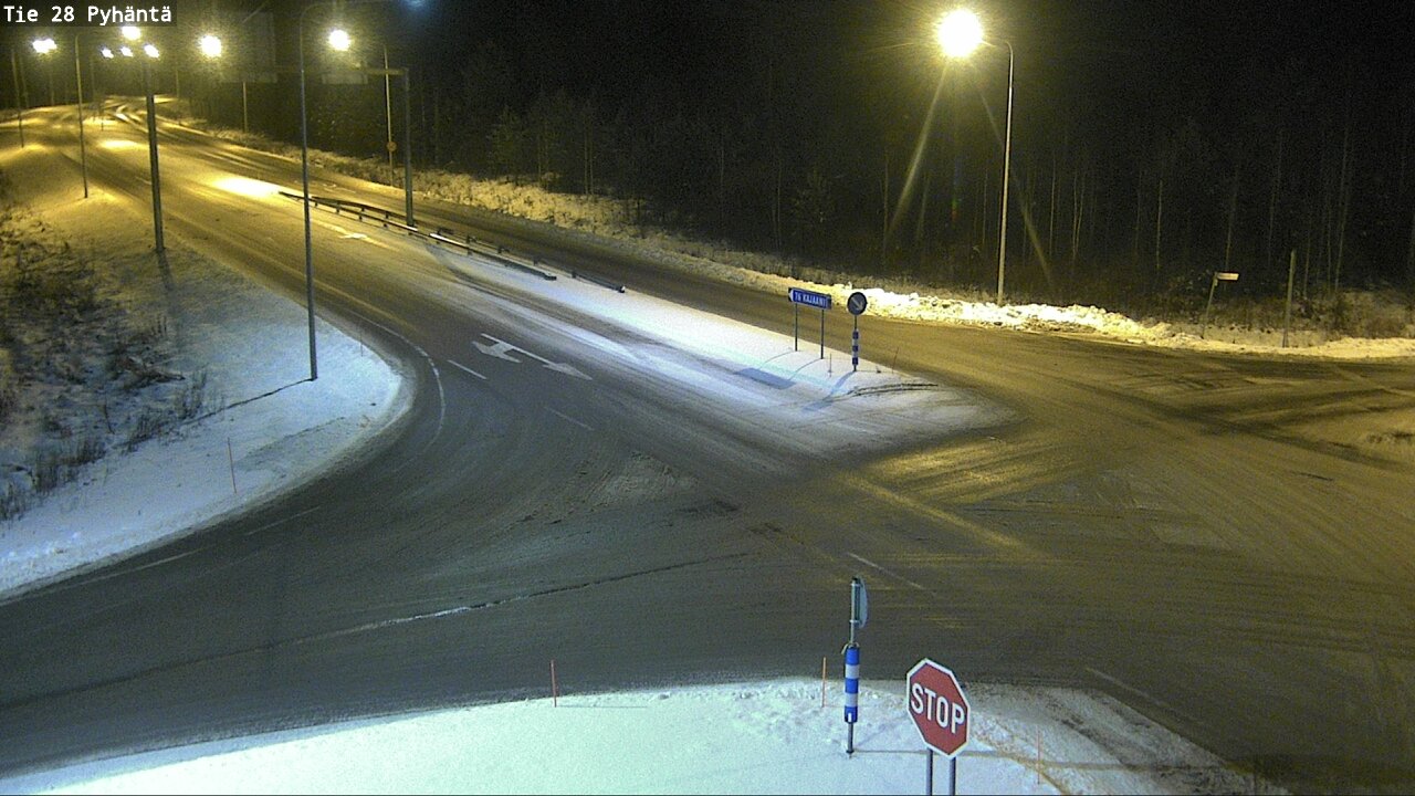 Kelikamerat Kuva Tie 28 Pyhäntä, Pyhäntä, Pohjois-Pohjanmaa