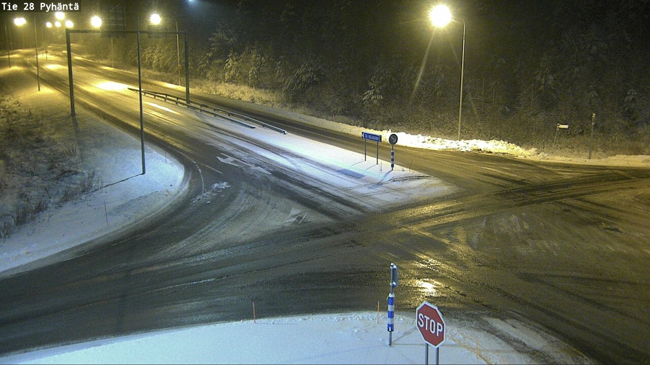 Kelikamerat Kuva Tie 28 Pyhäntä, Pyhäntä, Pohjois-Pohjanmaa