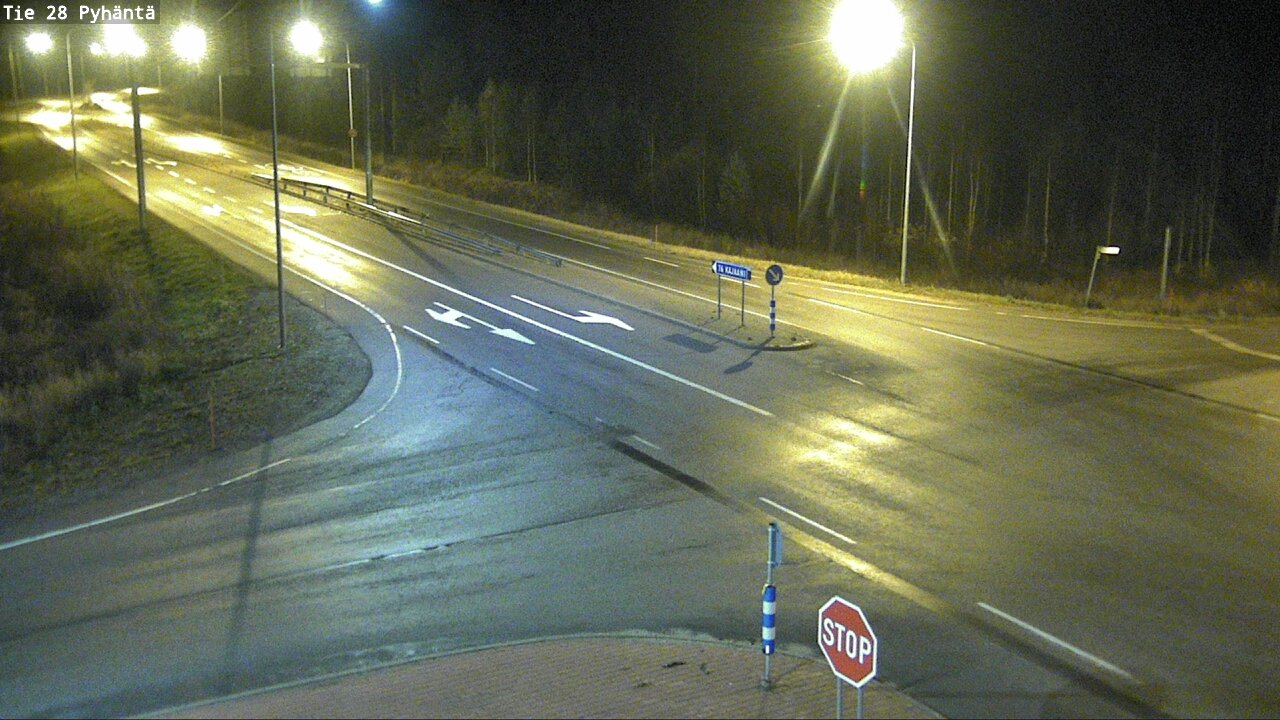 Kelikamerat Kuva Tie 28 Pyhäntä, Pyhäntä, Pohjois-Pohjanmaa