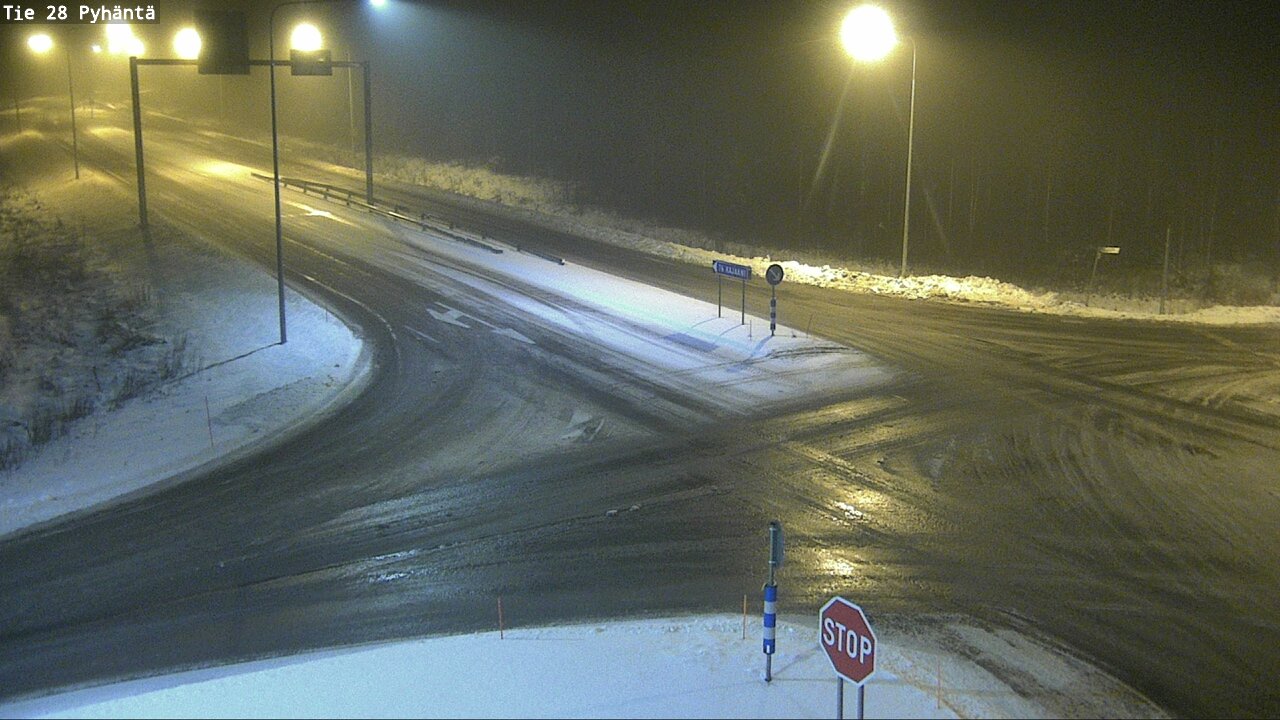 Kelikamerat Kuva Tie 28 Pyhäntä, Pyhäntä, Pohjois-Pohjanmaa
