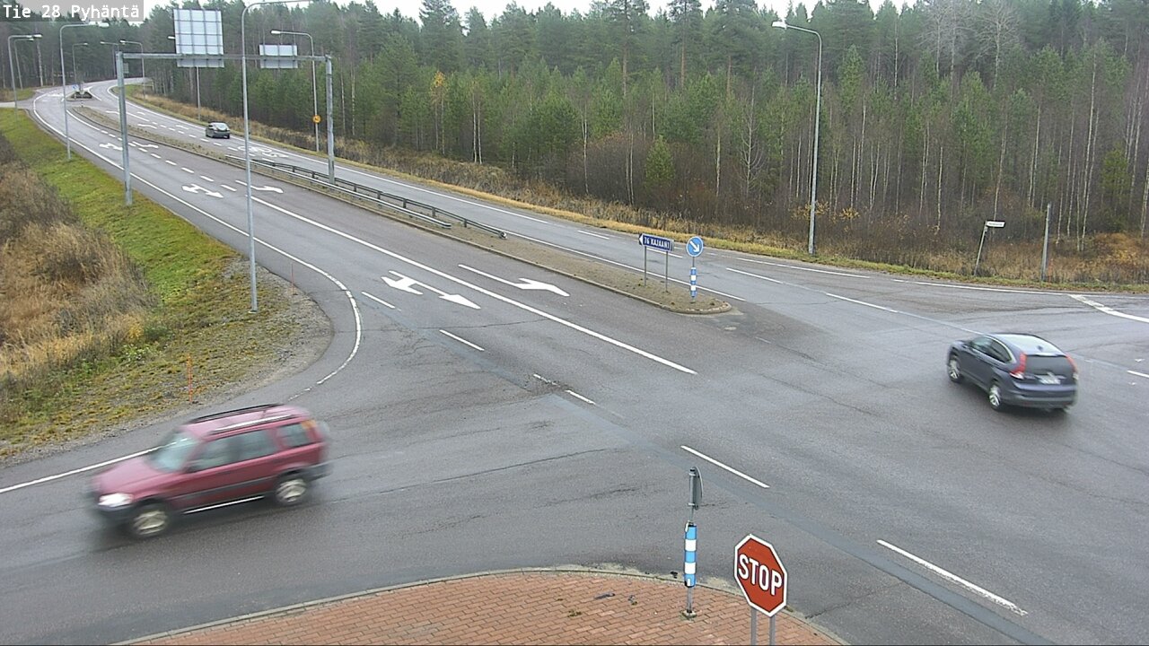 Kelikamerat Kuva Tie 28 Pyhäntä, Pyhäntä, Pohjois-Pohjanmaa