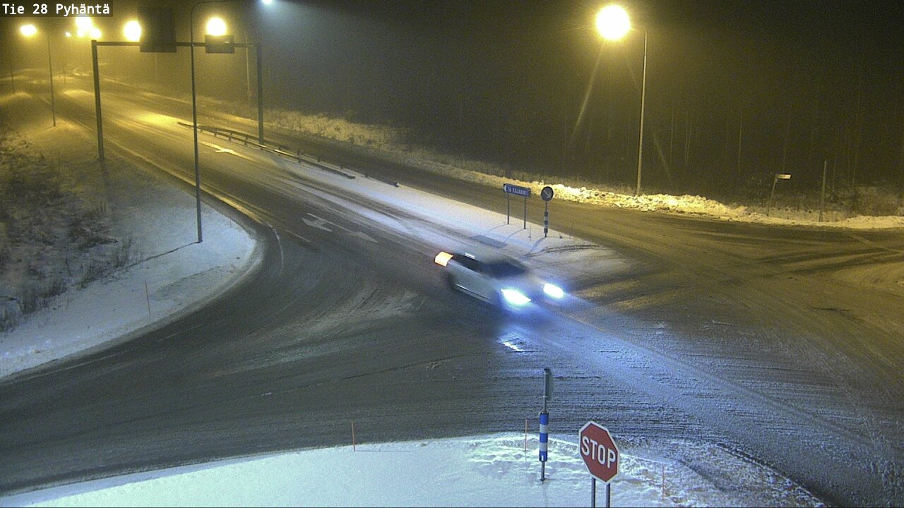 Kelikamerat Kuva Tie 28 Pyhäntä, Pyhäntä, Pohjois-Pohjanmaa