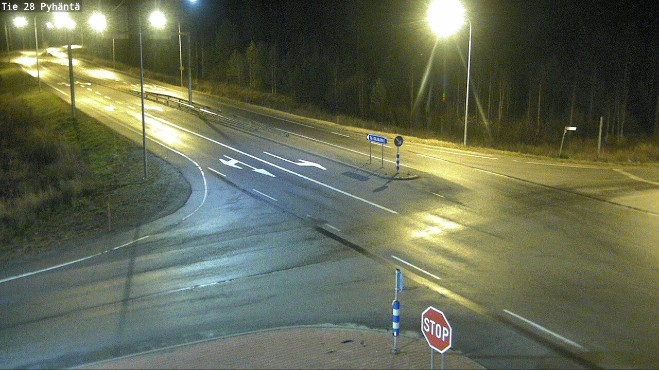 Kelikamerat Kuva Tie 28 Pyhäntä, Pyhäntä, Pohjois-Pohjanmaa