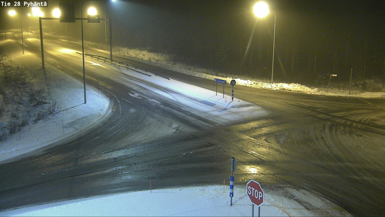 Kelikamerat Kuva Tie 28 Pyhäntä, Pyhäntä, Pohjois-Pohjanmaa