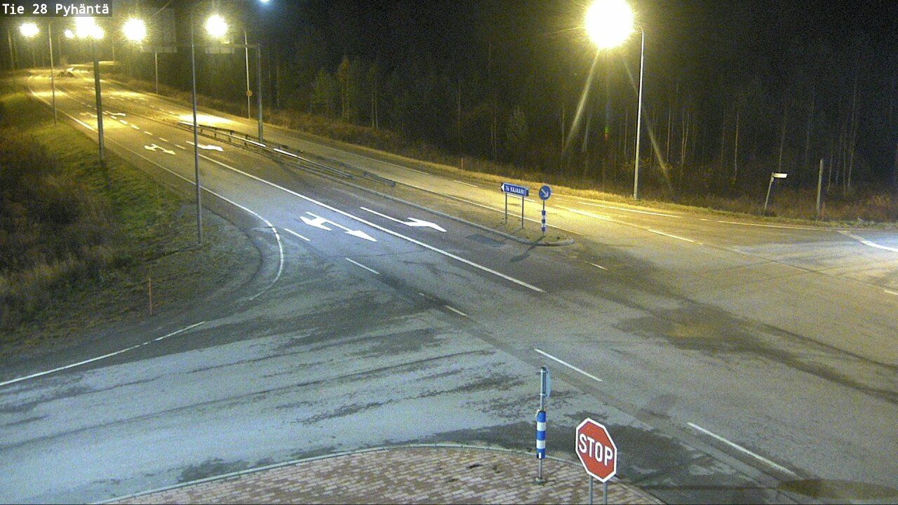 Kelikamerat Kuva Tie 28 Pyhäntä, Pyhäntä, Pohjois-Pohjanmaa