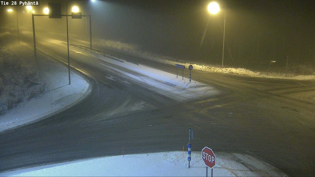 Kelikamerat Kuva Tie 28 Pyhäntä, Pyhäntä, Pohjois-Pohjanmaa