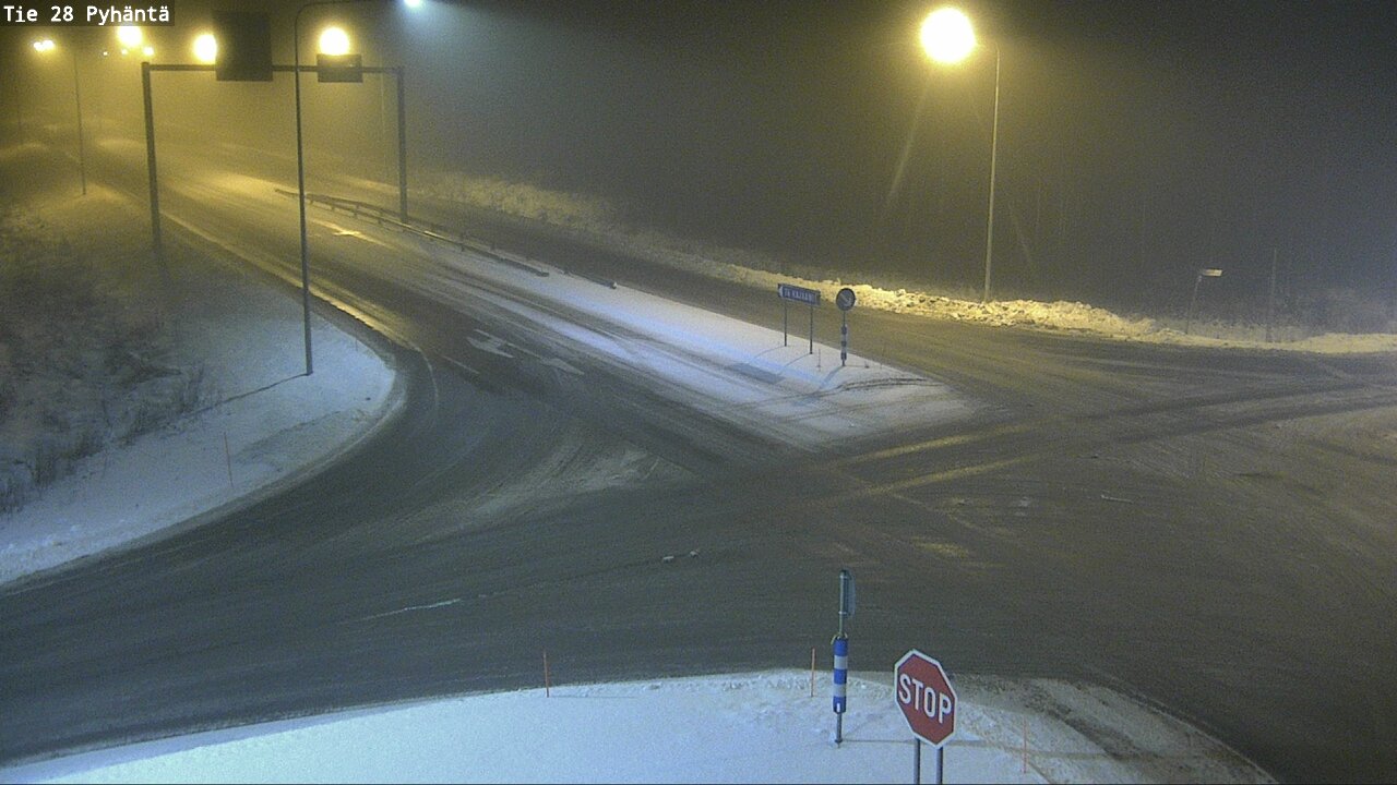 Kelikamerat Kuva Tie 28 Pyhäntä, Pyhäntä, Pohjois-Pohjanmaa