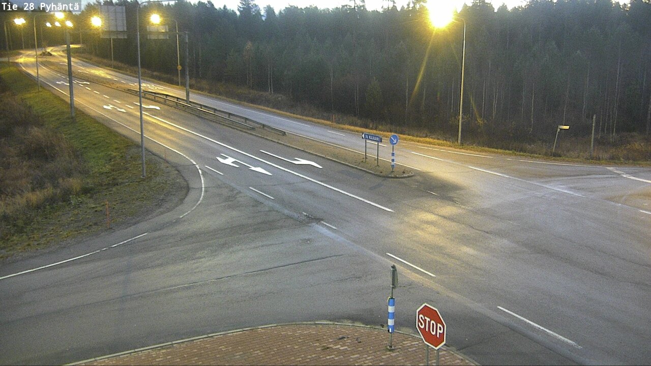 Kelikamerat Kuva Tie 28 Pyhäntä, Pyhäntä, Pohjois-Pohjanmaa