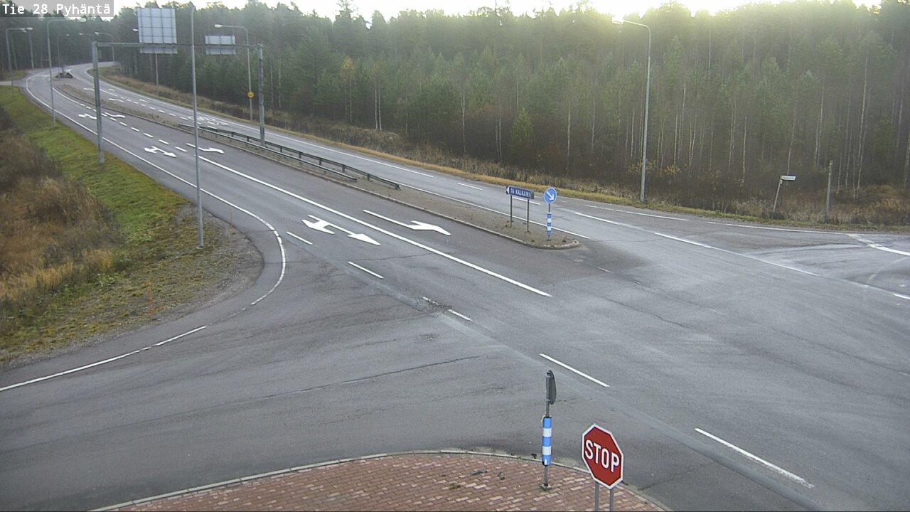 Kelikamerat Kuva Tie 28 Pyhäntä, Pyhäntä, Pohjois-Pohjanmaa