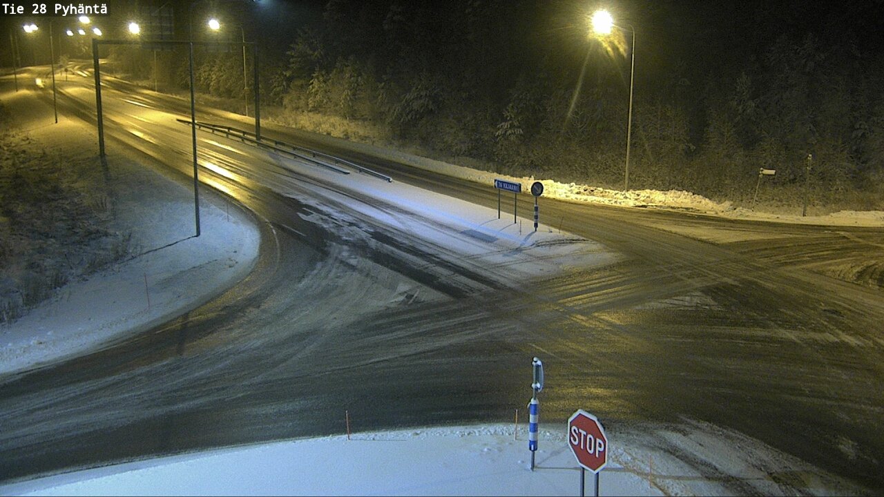Kelikamerat Kuva Tie 28 Pyhäntä, Pyhäntä, Pohjois-Pohjanmaa
