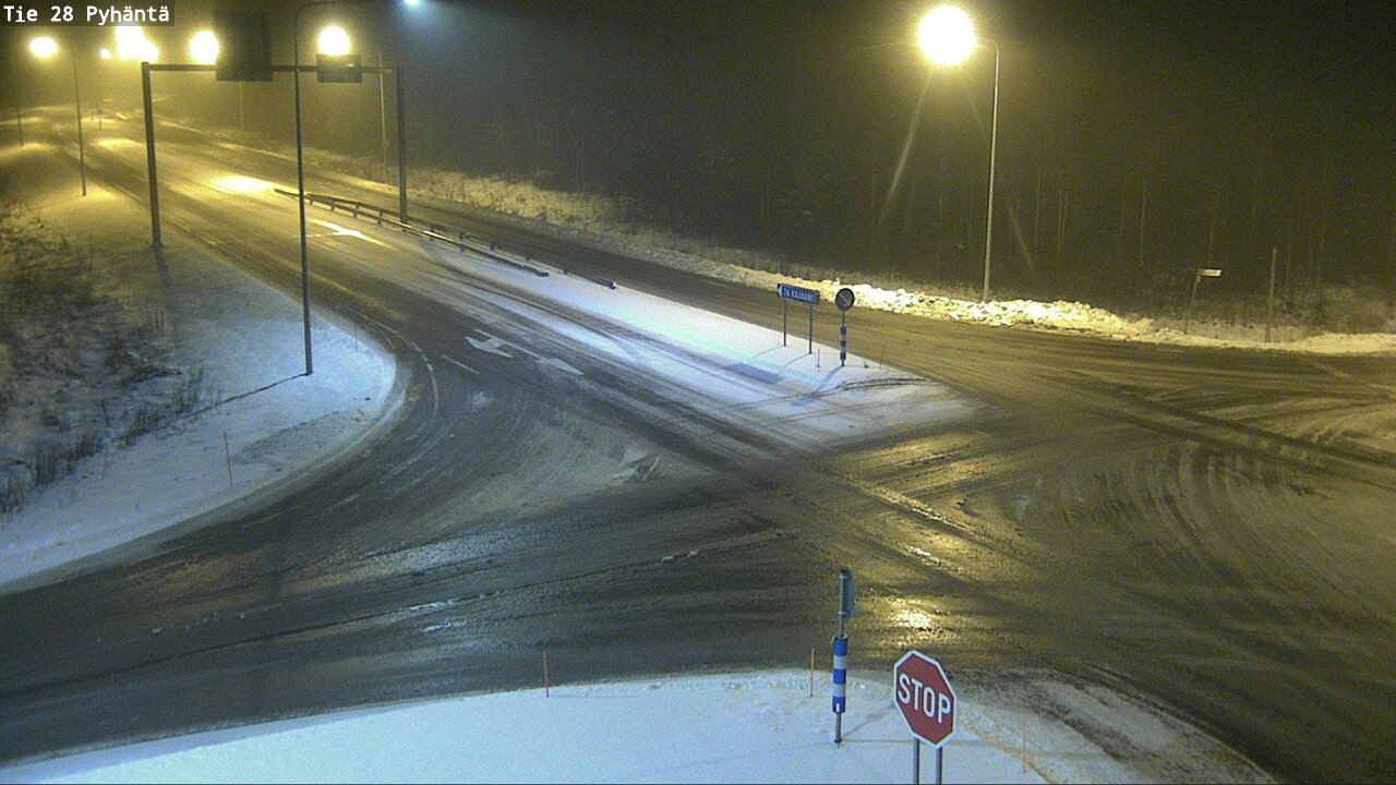 Kelikamerat Kuva Tie 28 Pyhäntä, Pyhäntä, Pohjois-Pohjanmaa