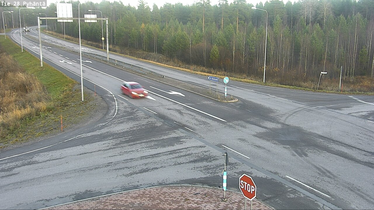 Kelikamerat Kuva Tie 28 Pyhäntä, Pyhäntä, Pohjois-Pohjanmaa