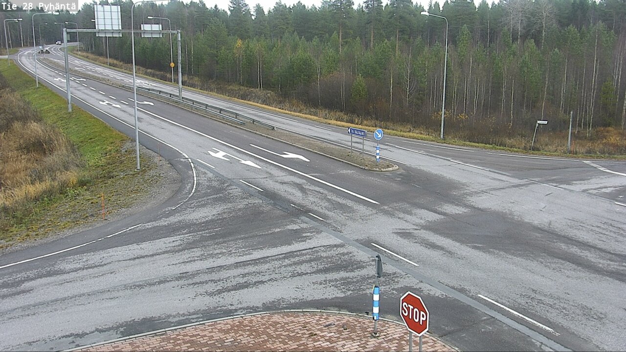Kelikamerat Kuva Tie 28 Pyhäntä, Pyhäntä, Pohjois-Pohjanmaa