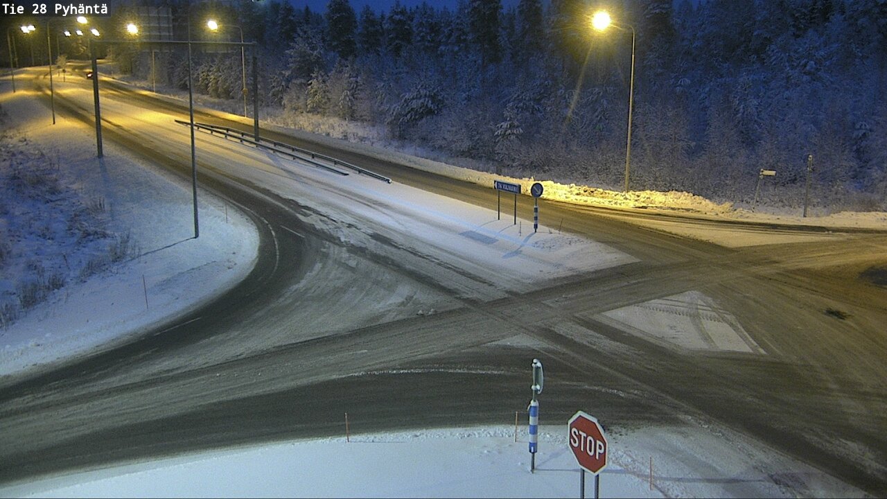 Kelikamerat Kuva Tie 28 Pyhäntä, Pyhäntä, Pohjois-Pohjanmaa