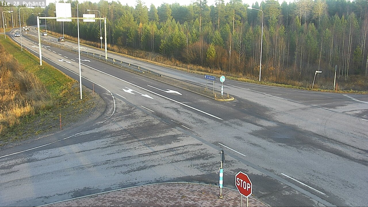 Kelikamerat Kuva Tie 28 Pyhäntä, Pyhäntä, Pohjois-Pohjanmaa