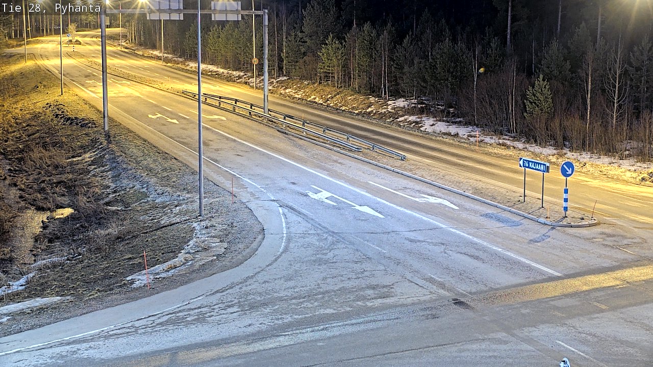 Kelikamerat Kuva Tie 28 Pyhäntä, Pyhäntä, Pohjois-Pohjanmaa