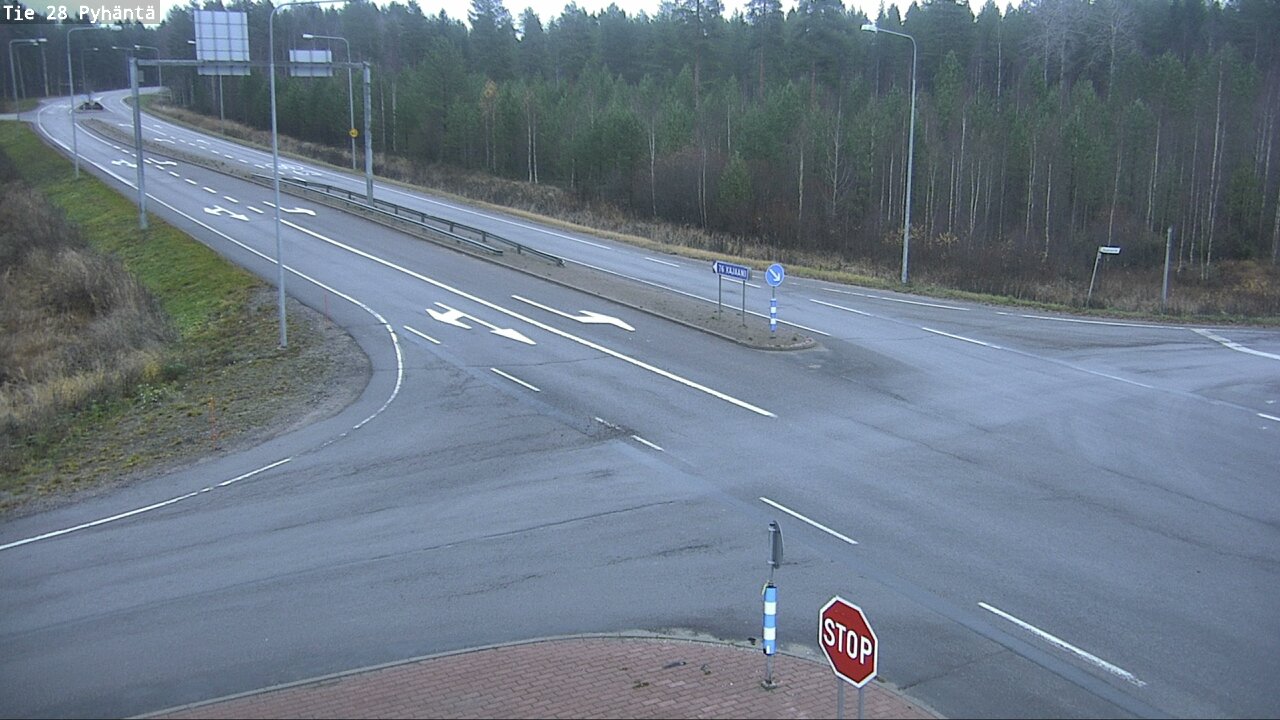 Kelikamerat Kuva Tie 28 Pyhäntä, Pyhäntä, Pohjois-Pohjanmaa