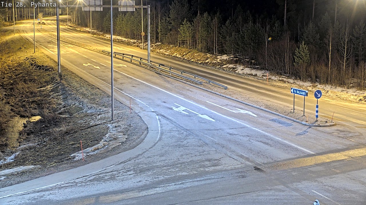 Kelikamerat Kuva Tie 28 Pyhäntä, Pyhäntä, Pohjois-Pohjanmaa