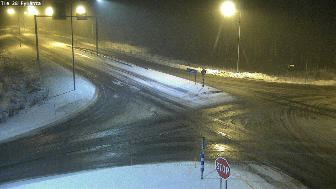 Kelikamerat Kuva Tie 28 Pyhäntä, Pyhäntä, Pohjois-Pohjanmaa