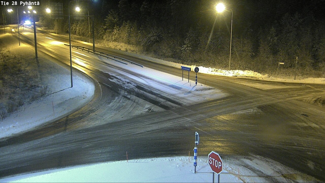 Kelikamerat Kuva Tie 28 Pyhäntä, Pyhäntä, Pohjois-Pohjanmaa