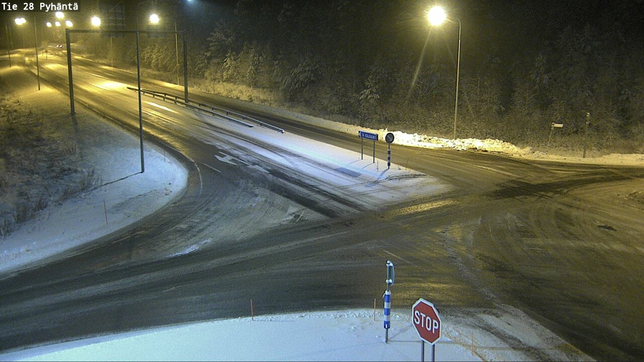 Kelikamerat Kuva Tie 28 Pyhäntä, Pyhäntä, Pohjois-Pohjanmaa