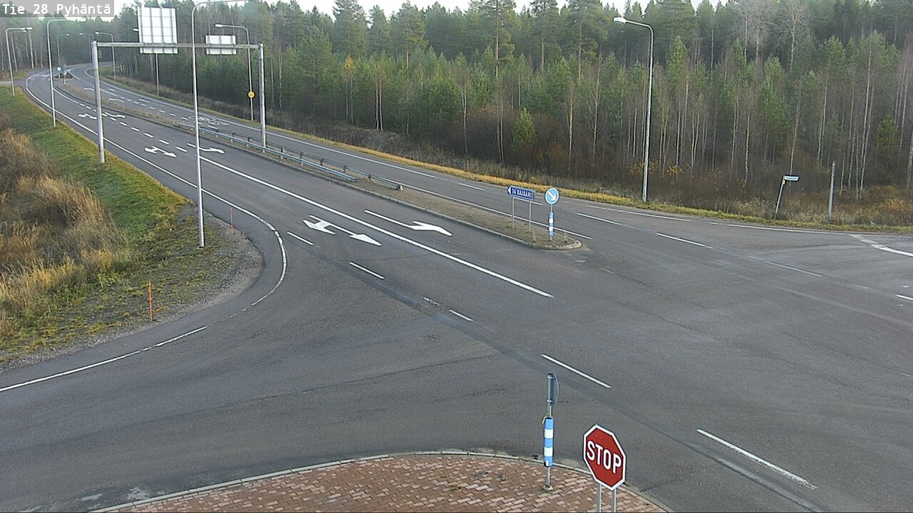 Kelikamerat Kuva Tie 28 Pyhäntä, Pyhäntä, Pohjois-Pohjanmaa