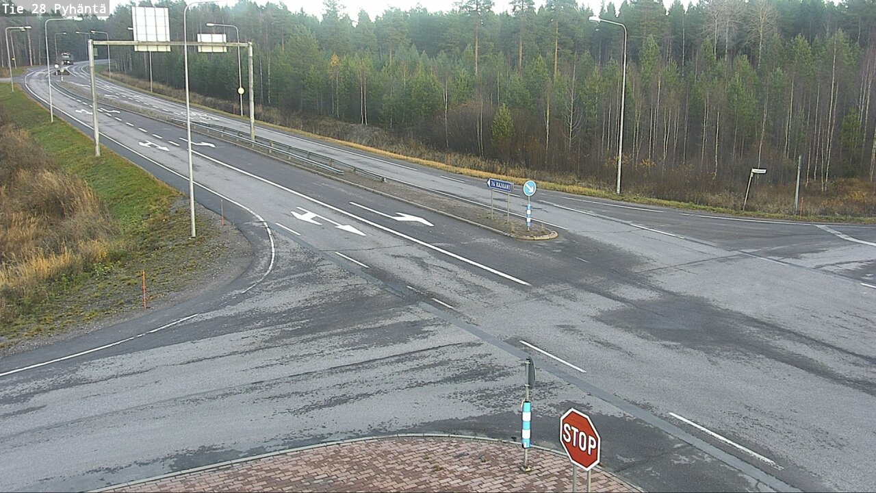Kelikamerat Kuva Tie 28 Pyhäntä, Pyhäntä, Pohjois-Pohjanmaa