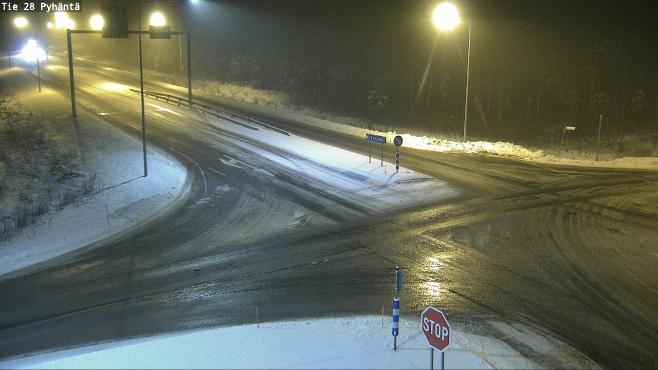 Kelikamerat Kuva Tie 28 Pyhäntä, Pyhäntä, Pohjois-Pohjanmaa