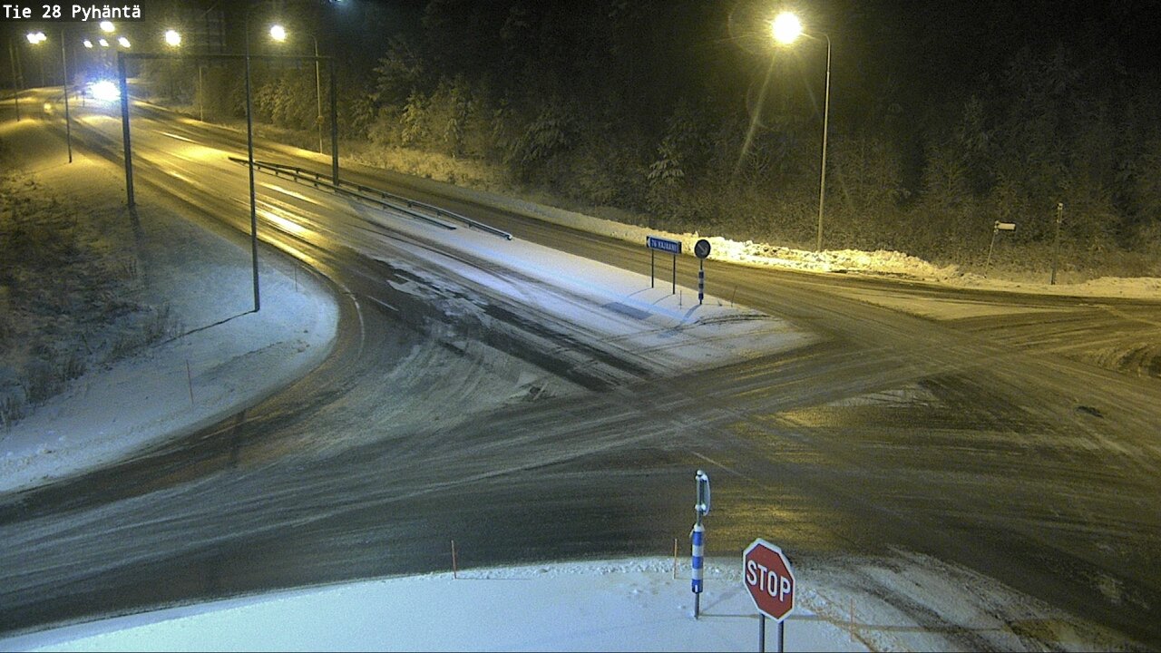 Kelikamerat Kuva Tie 28 Pyhäntä, Pyhäntä, Pohjois-Pohjanmaa