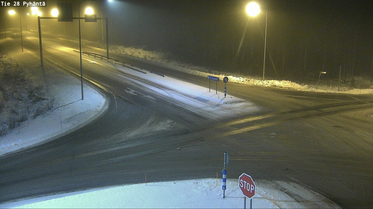 Kelikamerat Kuva Tie 28 Pyhäntä, Pyhäntä, Pohjois-Pohjanmaa