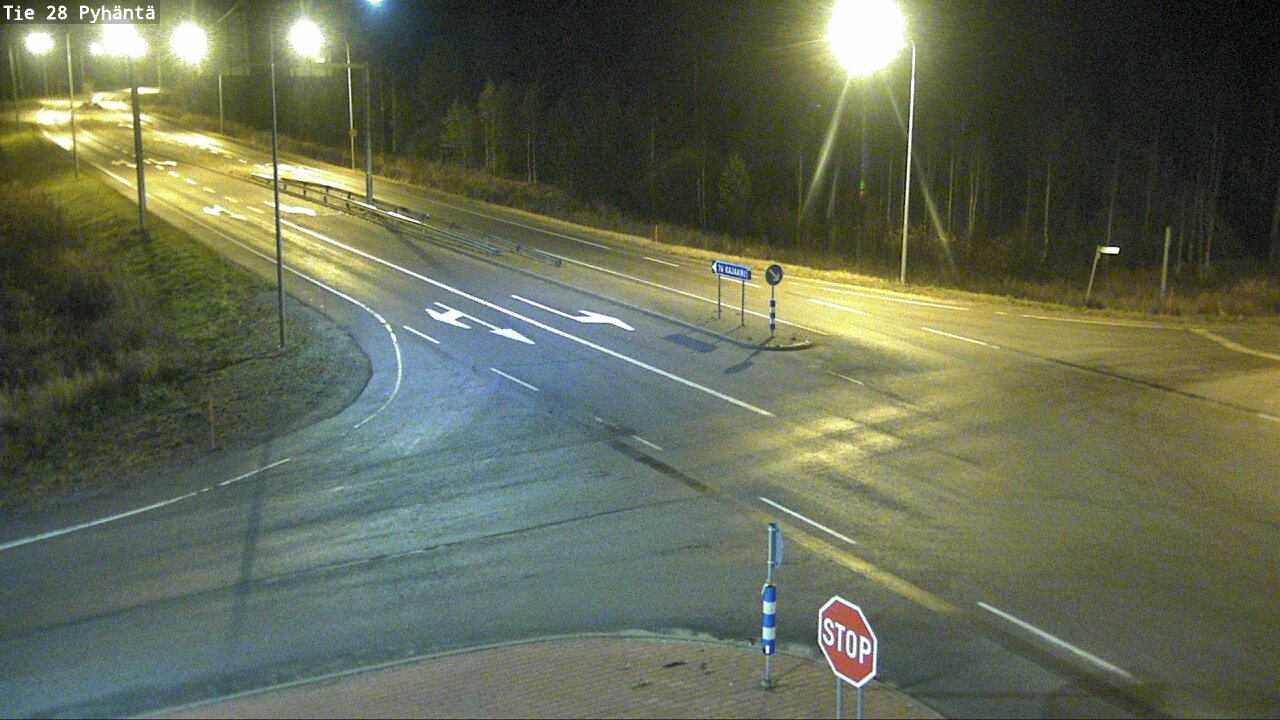 Kelikamerat Kuva Tie 28 Pyhäntä, Pyhäntä, Pohjois-Pohjanmaa