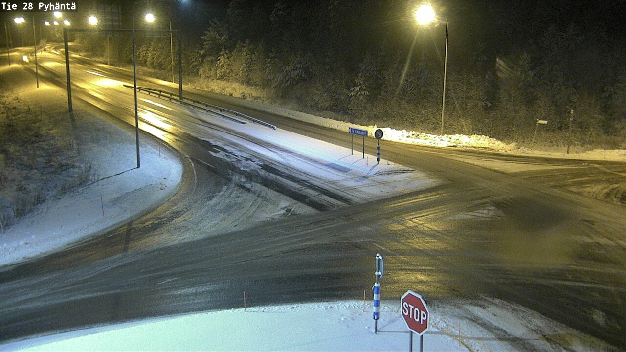 Kelikamerat Kuva Tie 28 Pyhäntä, Pyhäntä, Pohjois-Pohjanmaa