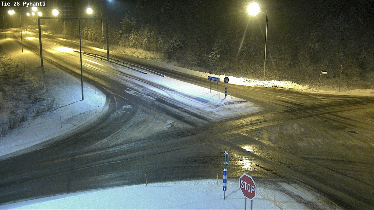 Kelikamerat Kuva Tie 28 Pyhäntä, Pyhäntä, Pohjois-Pohjanmaa