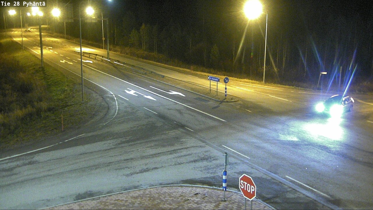 Kelikamerat Kuva Tie 28 Pyhäntä, Pyhäntä, Pohjois-Pohjanmaa