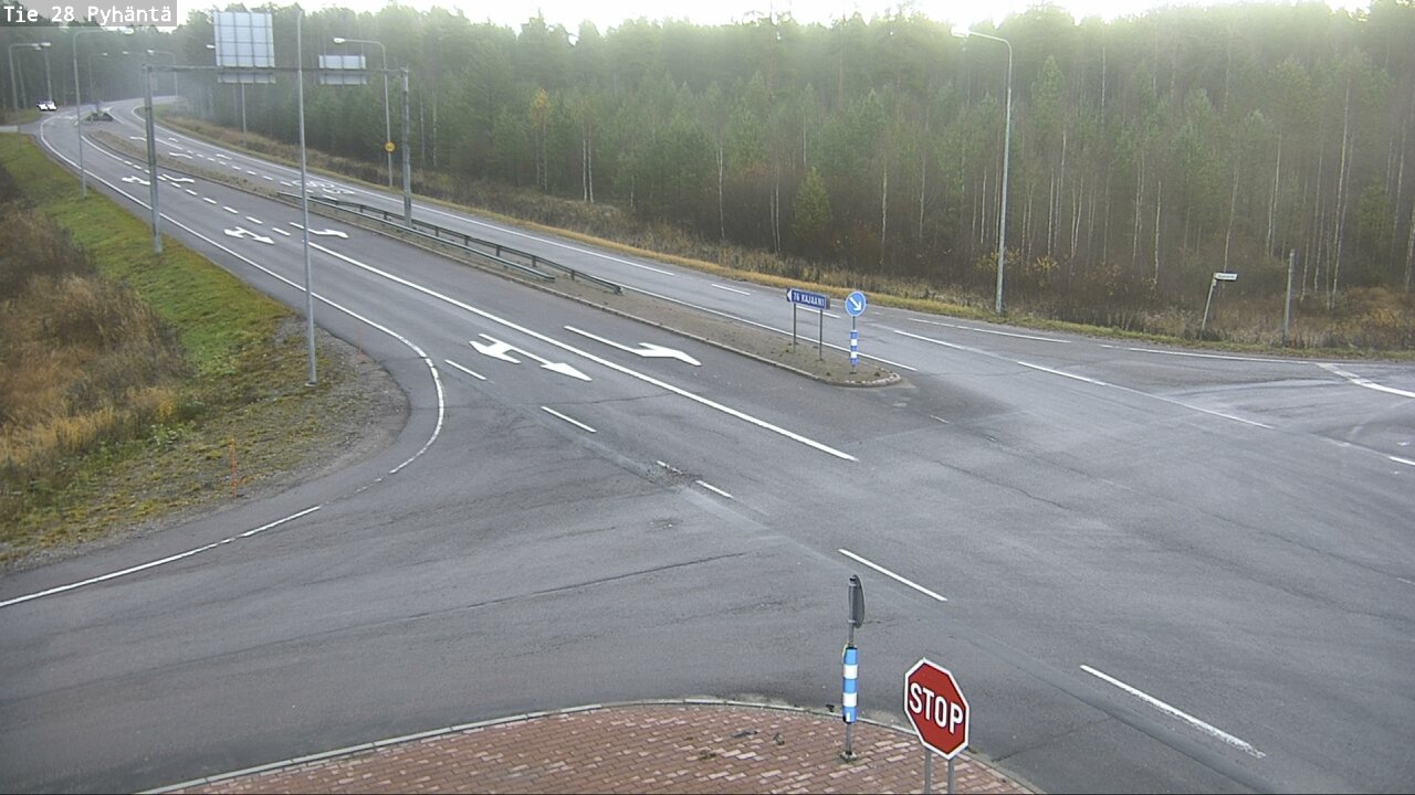 Kelikamerat Kuva Tie 28 Pyhäntä, Pyhäntä, Pohjois-Pohjanmaa