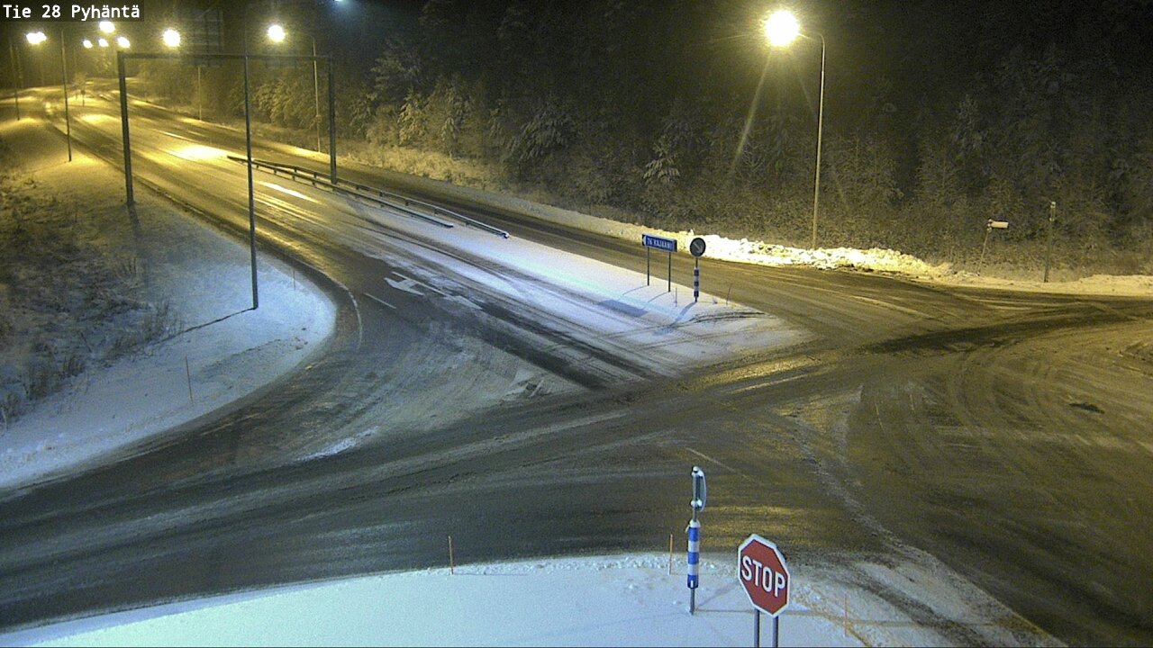 Kelikamerat Kuva Tie 28 Pyhäntä, Pyhäntä, Pohjois-Pohjanmaa