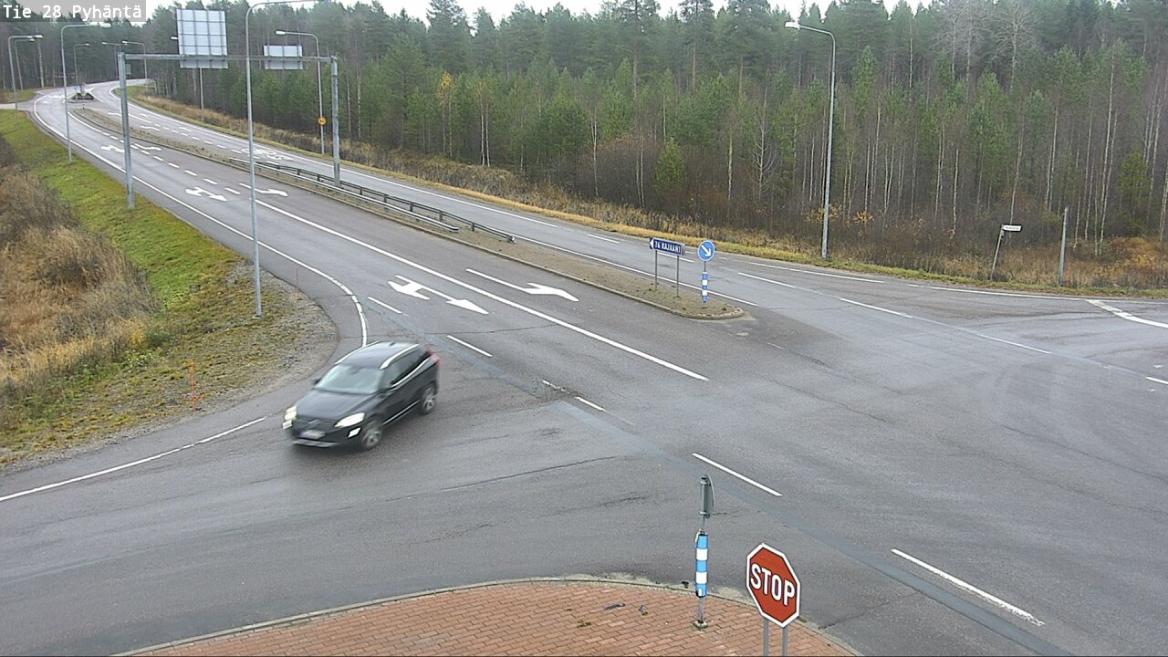 Kelikamerat Kuva Tie 28 Pyhäntä, Pyhäntä, Pohjois-Pohjanmaa